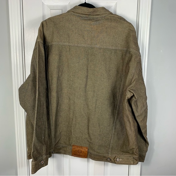 Pelle Pelle Jean Jacket Oversized Mens Size XL - Picture 2 of 6